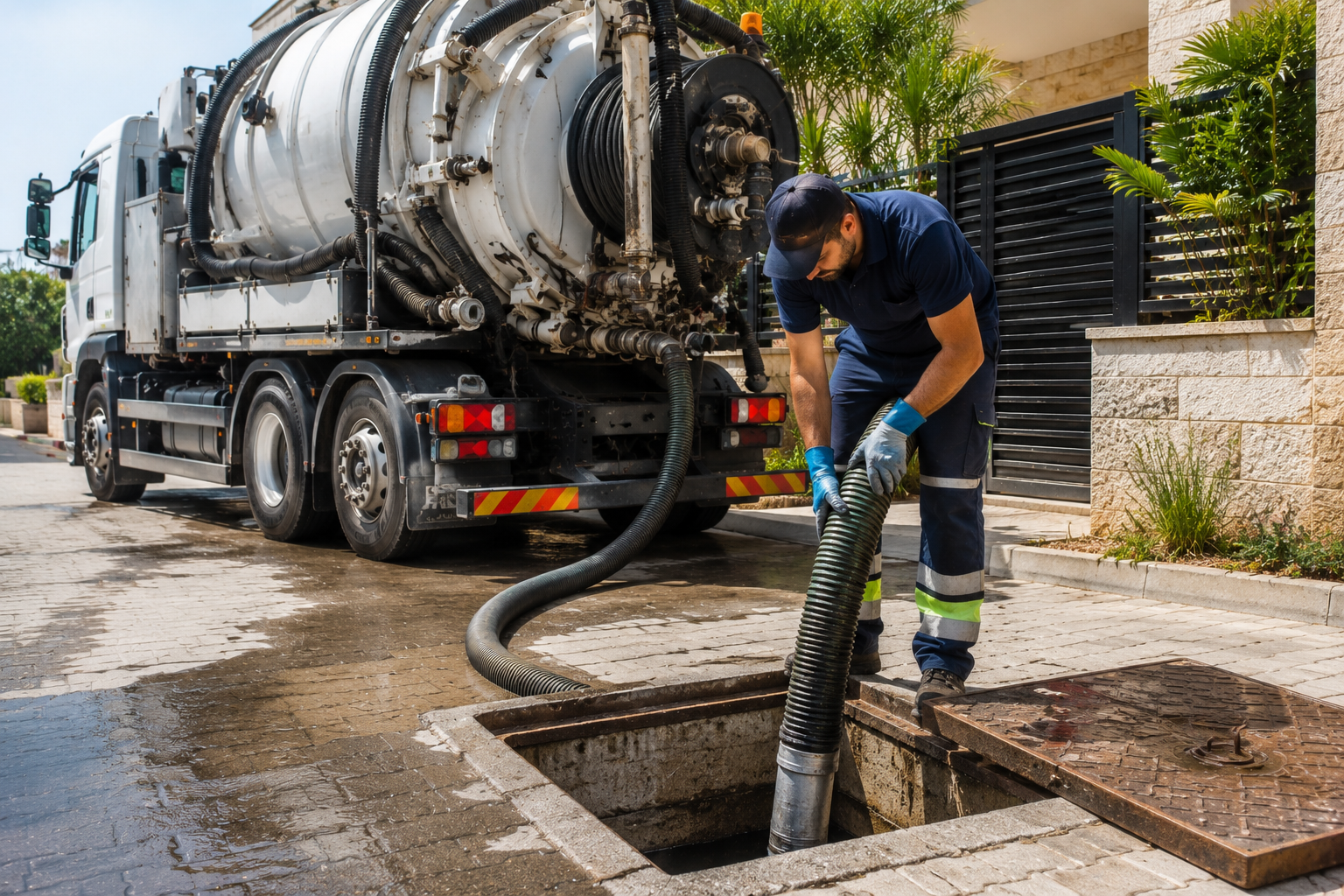 שאיבת בורות ביוב