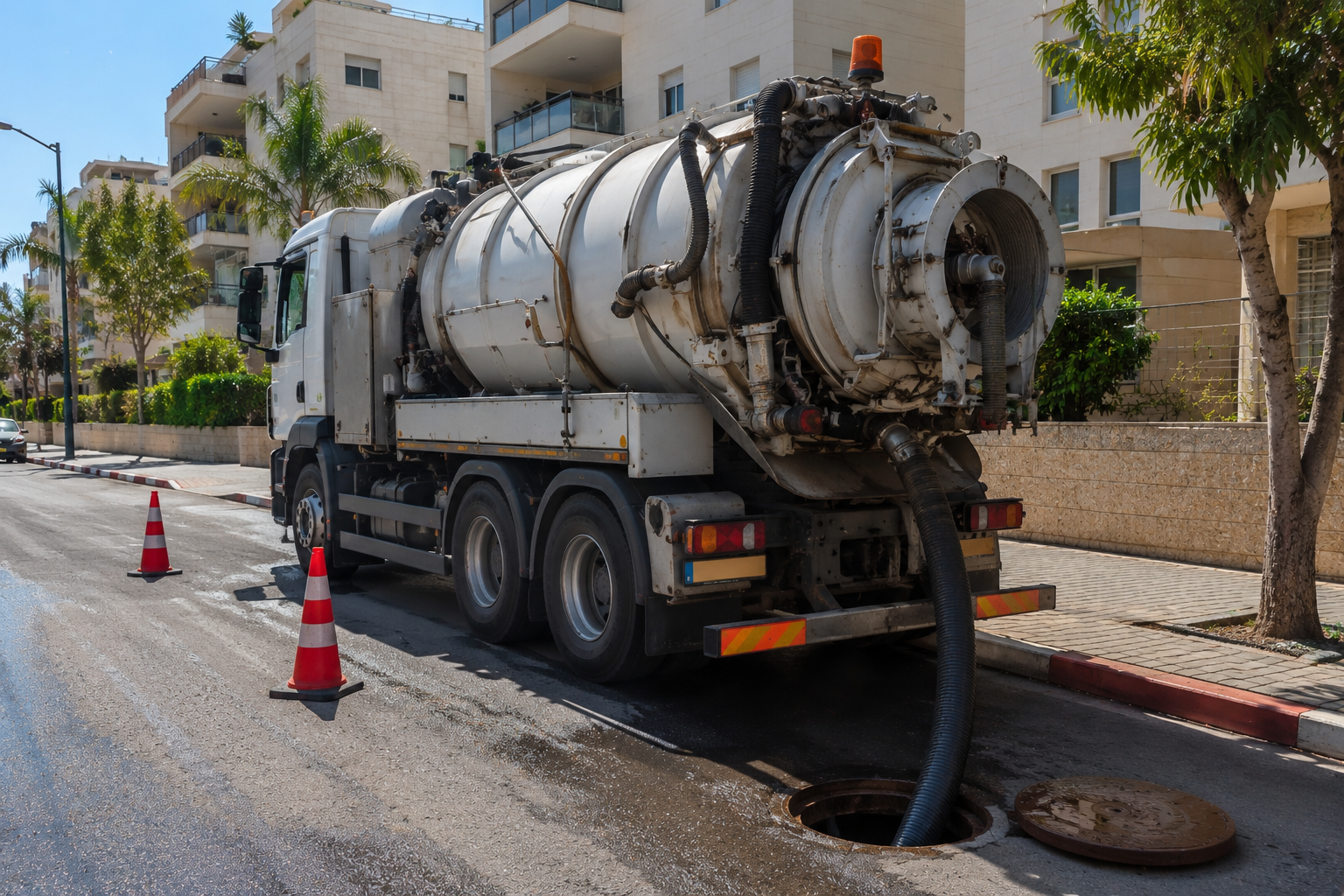 ביובית בחולון